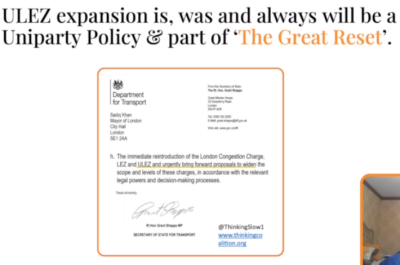 Letter from Transport Secretary Grant Shapps, AKA 'Michael Green'