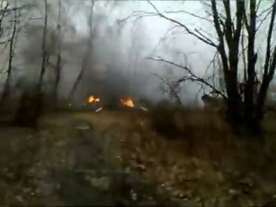 Fires in the Andrei Mendierej video