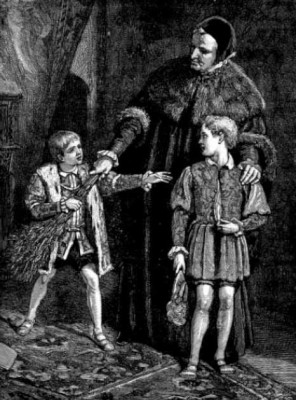 &quot;Edward VI and his Whipping Boy&quot; by Walter Sydney Stacey (Public Domain)