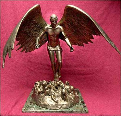 &quot;LONDON — The Prince of Wales is to be immortalized in bronze as a muscular, winged god dressed in nothing more than a loincloth. He will be the first living member of the Royal Family to have a life-size statue dedicated in his honor. Although the Prince is destined to become Defender of the Faith when he becomes King of England, the inscription on the statue in Brazil will honor him as 'Savior of the World'.&quot;