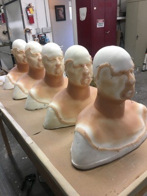 varying thickness of prosthetics