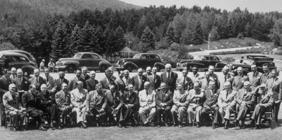 Creation of International Monetary Fund (IMF) by the “United and Allied Nations”, Bretton Woods, New Hampshire, in July 1944