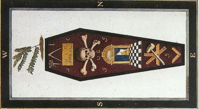 Freemason 3rd Degree Tracing Board