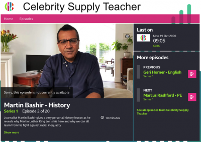 Celebrity Supply Teacher
