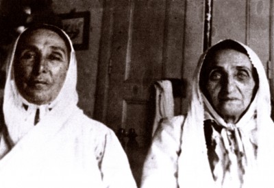 Munirih Khanum and daughter Bahiyyih Khanum
