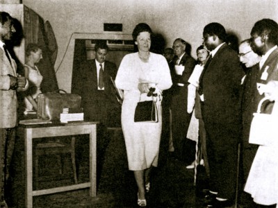 Ruhiyyih Rabbani at Kampala Conference 26-1-1958