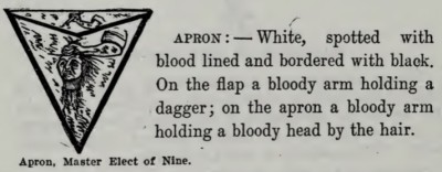 Ninth Degree or Master Elect of Nine, Scottish Rite