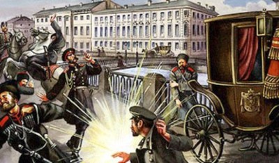 Sunday 13 March [1 March, Julian calendar] 1881, assassination of Tsar Alexander II of Russia “the Liberator” in Saint Petersburg