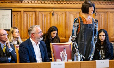 The House of Lords communications and digital committee held an evidence session with Ai-Da, the world’s first ultra-realistic robot, on Tuesday 11 October.