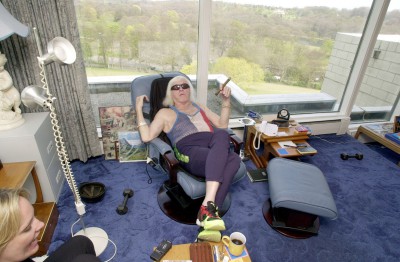 Jimmy Saville at his home in Leeds.jpeg