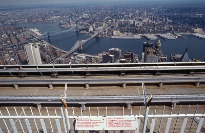 observation deck anti-suicide fence