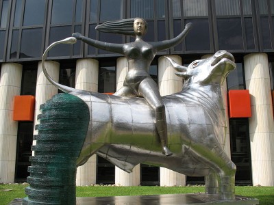 Europa riding the Bull, Strasbourg