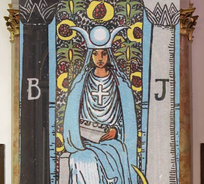 II, The High Priestess tarot card