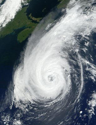 Hurricane Erin, 13 Sept 2001